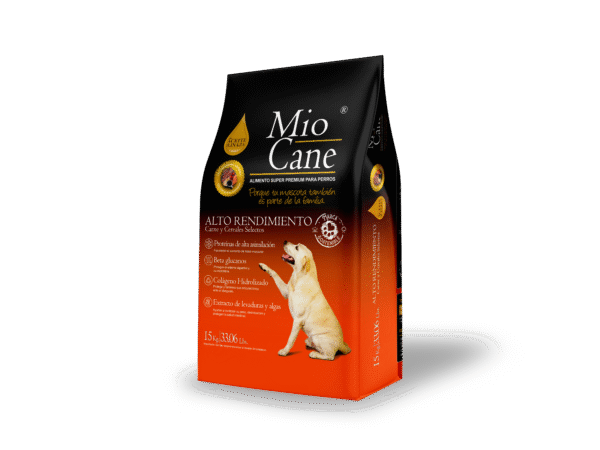 Mio Cane Super Premium Alto Rendimiento 15Kg