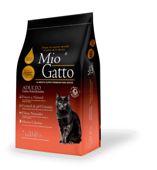 Mio Gatto Super Premium Adulto Gatos Esterilizados 04Kg